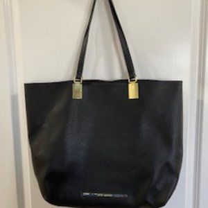 Steve Madden Extra Large Black Tote with attachable smaller bag